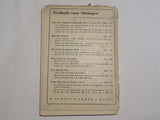 Original German Soldier's Song Book Volume 2