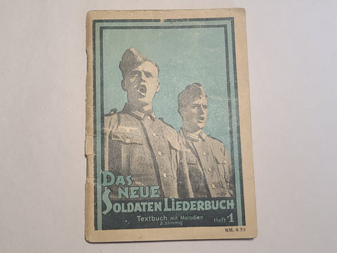 Original German Soldier's Song Book Volume 1